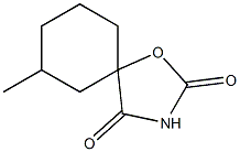 1-Oxa-3-azaspiro[4.5]decane-2,4-dione,7-methyl-(6CI) Struktur