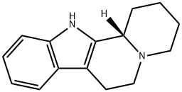 (12bS)-1,2,3,4,6,7,12,12bβ-Octahydroindolo[2,3-a]quinolizine Struktur