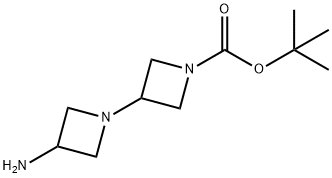 [1,3'-Biazetidine]-1'-carboxylic acid,3-aMino-, 1,1-diMethylethyl ester Struktur