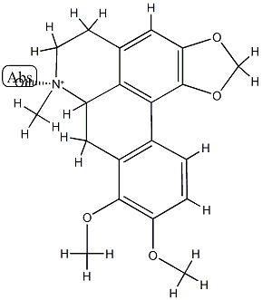 crebanine N-oxide Struktur