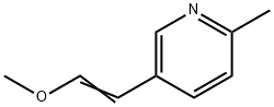 2-Picoline,5-(2-methoxyvinyl)-(6CI) Struktur