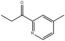 1-Propanone,1-(4-methyl-2-pyridyl)-(6CI) Struktur