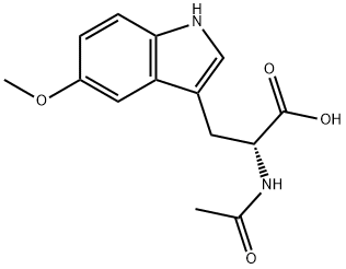 Ac-D-5-methoxytryptophan Struktur