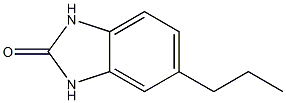 2-Benzimidazolinone,5-propyl-(6CI) Struktur