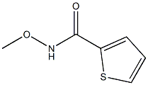 2-Thiophenecarboxamide,N-methoxy-(9CI) Struktur