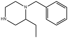 N-1-BENZYL-2-ETHYL-PIPERAZINE Struktur