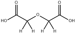 ジグリコール酸2,2,2′,2′‐D4 化學(xué)構(gòu)造式