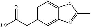 5-Benzothiazoleaceticacid,2-methyl-(6CI,9CI) Struktur