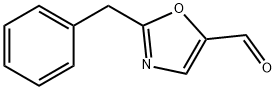 2-benzyloxazole-5-carbaldehyde Struktur