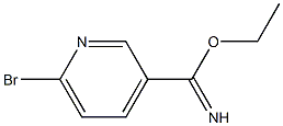 ethyl 6-bromonicotinimidate Struktur