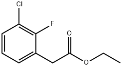 ethyl 2-(3-chloro-2-fluorophenyl)acetate Struktur