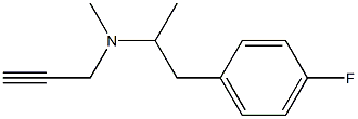 4-fluorodeprenyl Struktur