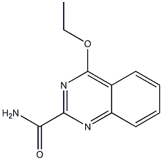 2-Quinazolinecarboxamide,4-ethoxy-(6CI) Struktur