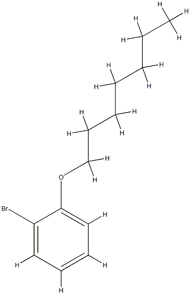 1-bromo-2-heptoxybenzene Struktur