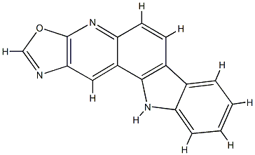 oxazolopyridocarbazole Struktur