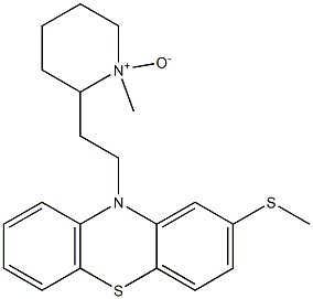 thioridazine N-oxide Struktur