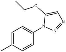 1H-1,2,3-Triazole,5-ethoxy-1-p-tolyl-(6CI) Struktur