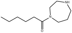 1-(1,4-diazepan-1-yl)hexan-1-one Struktur