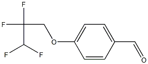 4-(2,2,3,3-tetrafluoropropoxy)benzaldehyde Struktur