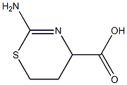 4H-1,3-Thiazine-4-carboxylicacid,2-amino-5,6-dihydro-(6CI,9CI) Struktur