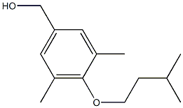 [3,5-dimethyl-4-(3-methylbutoxy)phenyl]methanol Struktur