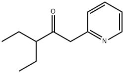 3-ethyl-1-(pyridin-2-yl)pentan-2-one Struktur