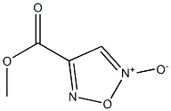 1,2,5-Oxadiazole-3-carboxylicacid,methylester,5-oxide(9CI) Struktur