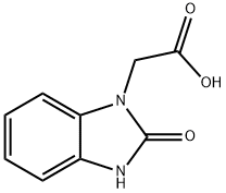 1H-Benzimidazole-1-aceticacid,2,3-dihydro-2-oxo-(9CI) Struktur