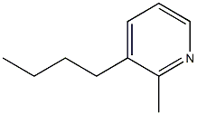 2-Picoline,3-butyl-(6CI) Struktur