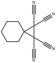 spiro[2.5]octane-1,1,2,2-tetracarbonitrile Struktur