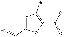 4-bromo-5-nitrofuran azomethine Struktur