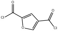 2,4-Furandicarbonyldichloride(9CI) Struktur