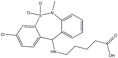 tianeptine MC(5) Struktur