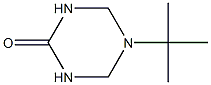 1,3,5-Triazin-2(1H)-one,5-(1,1-dimethylethyl)tetrahydro-(9CI) Struktur