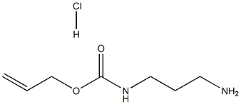 N-ALLOC-1 3-PROPANEDIAMINE HYDROCHLORIDE Struktur