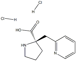 (R)-Alpha-(2-Pyridinylmethyl)-Pro2HCl Struktur