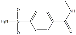 4-(AMinosulfonyl)-N-MethylbenzaMide Struktur