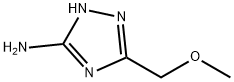 3-(methoxymethyl)-1H-1,2,4-triazol-5-amine(SALTDATA: FREE) Struktur