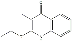 4-Quinolinol,2-ethoxy-3-methyl-(9CI) Struktur