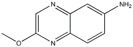 6-Quinoxalinamine,2-methoxy-(9CI) Struktur