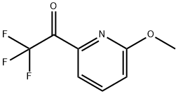 2,2,2-trifluoro-1-(6-Methoxypyridin-2-yl)ethanone Struktur