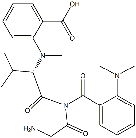 VIRIDICACID Struktur