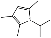 1H-Pyrrole,2,3,5-trimethyl-1-(1-methylethyl)-(9CI) Struktur