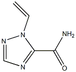 1H-1,2,4-Triazole-5-carboxamide,1-ethenyl-(9CI) Struktur