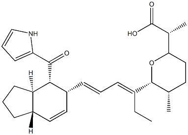 omomycin Struktur