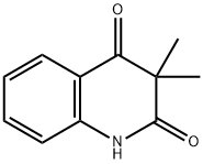 3,3-Dimethyl-1,3-dihydroquinoline-2,4-dione（WS204335） Struktur