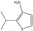 3-Thiophenamine,2-(1-methylethyl)-(9CI) Struktur