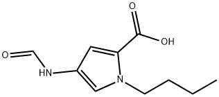 1H-Pyrrole-2-carboxylicacid,1-butyl-4-(formylamino)-(9CI) Struktur