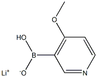 Monolithium4-methoxypyridine-3-boronate Struktur