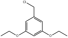 1-(chloromethyl)-3,5-diethoxybenzene Struktur